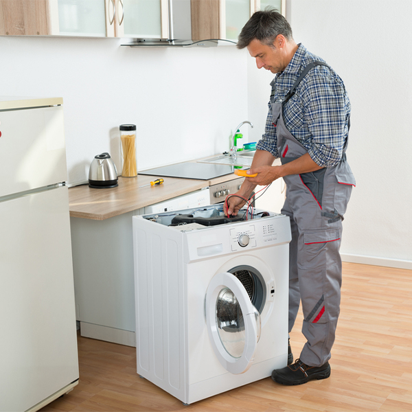 can you walk me through the steps of troubleshooting my washer issue in El Cerro Mission